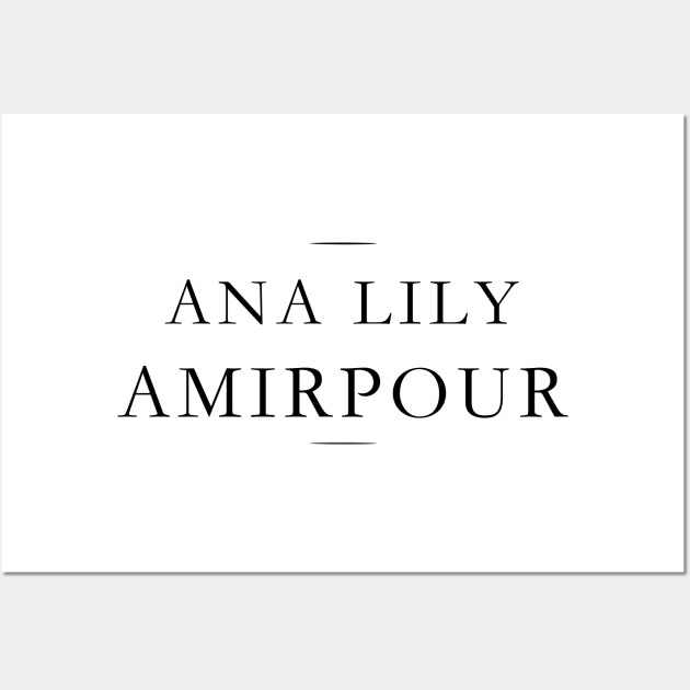 Ana Lily Amirpour Wall Art by MorvernDesigns